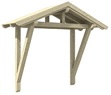 Satteldach Holz Bausatz